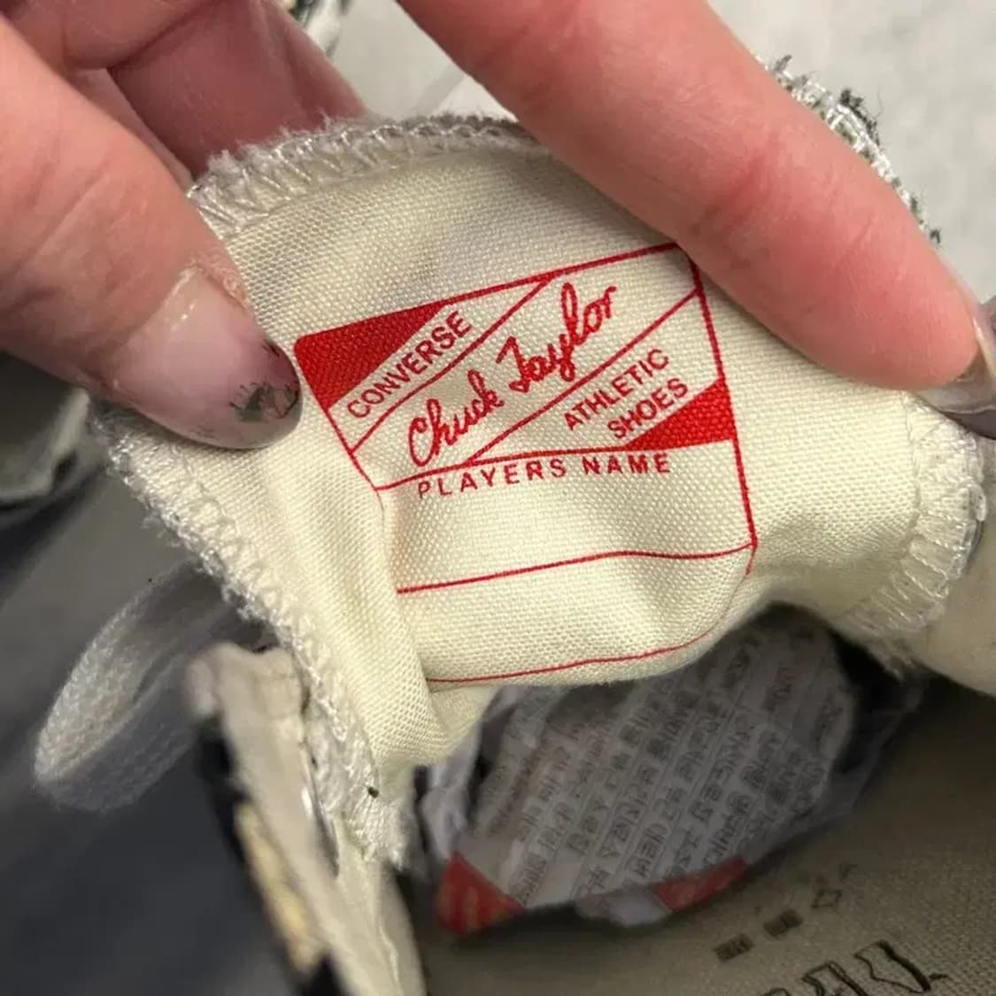 240 컨버스 척 70 로우 로고 플레이 블랙 상품이미지7