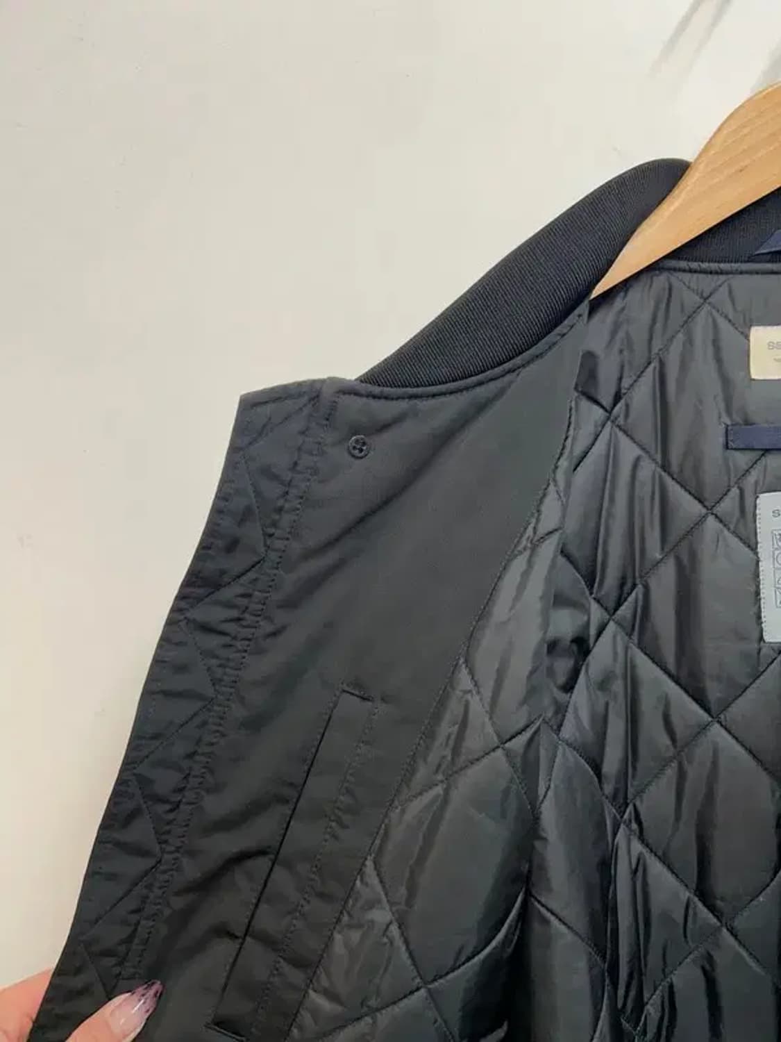 105 시리즈 에피그램 신슐레이트 블루종 자켓 블랙 상품이미지6