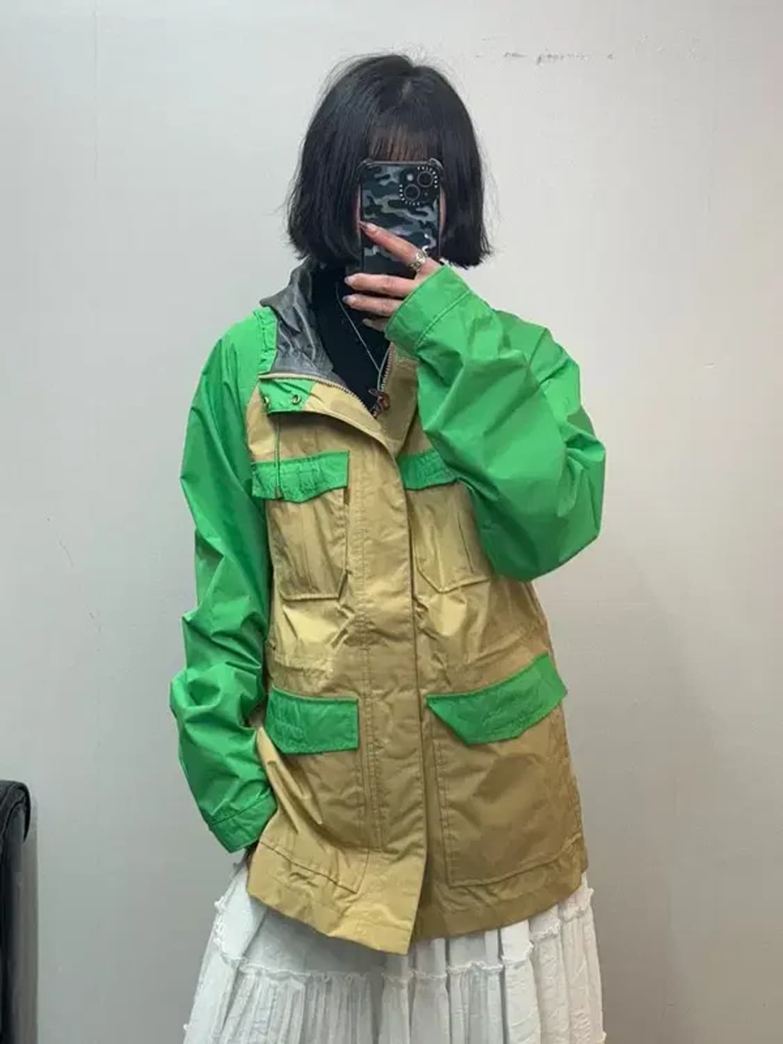 미디움 리바이스 마운틴 파카 바람막이 재킷 상품이미지1