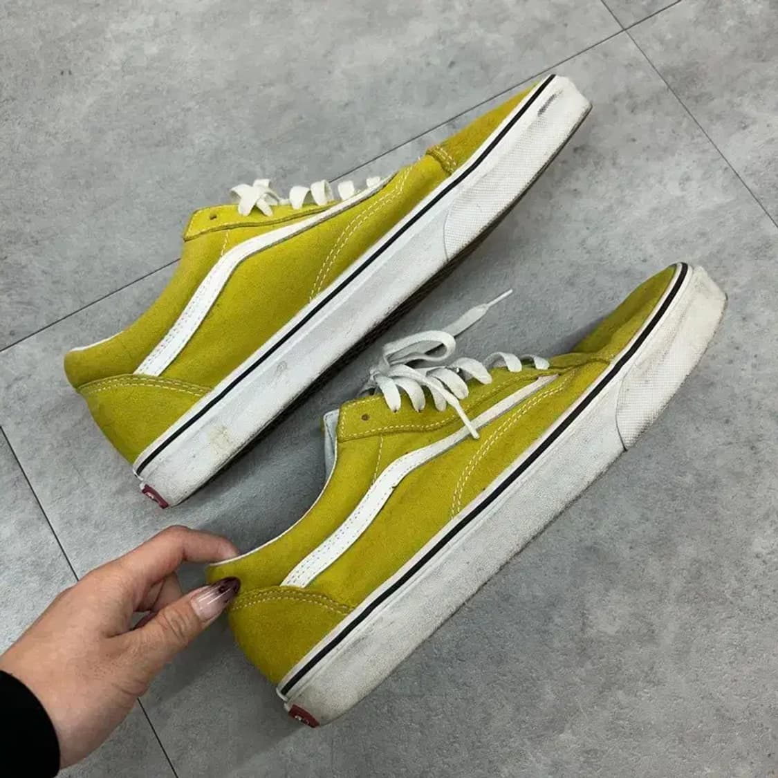 290 반스 올드스쿨 머스타드 단화 헬스화 상품이미지3