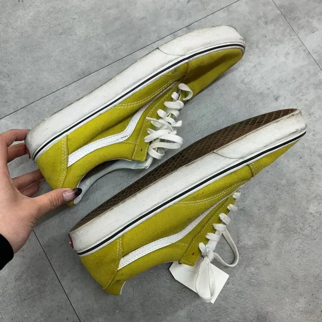 290 반스 올드스쿨 머스타드 단화 헬스화 상품이미지4