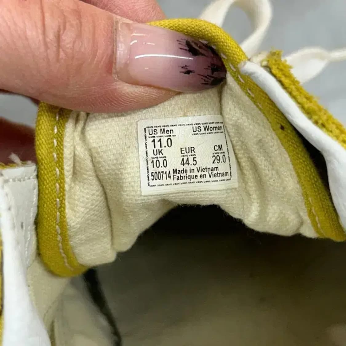 290 반스 올드스쿨 머스타드 단화 헬스화 상품이미지5