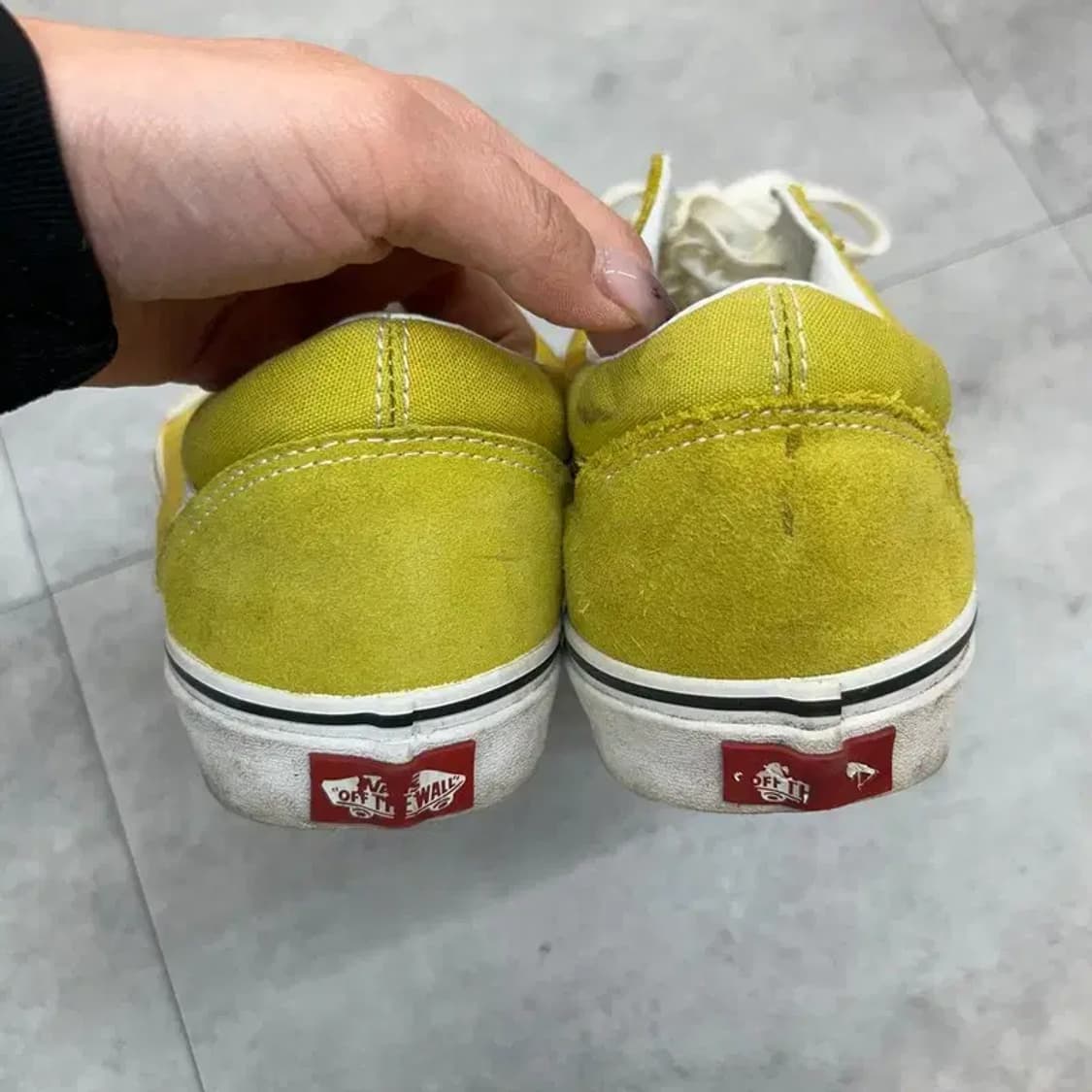 290 반스 올드스쿨 머스타드 단화 헬스화 상품이미지8