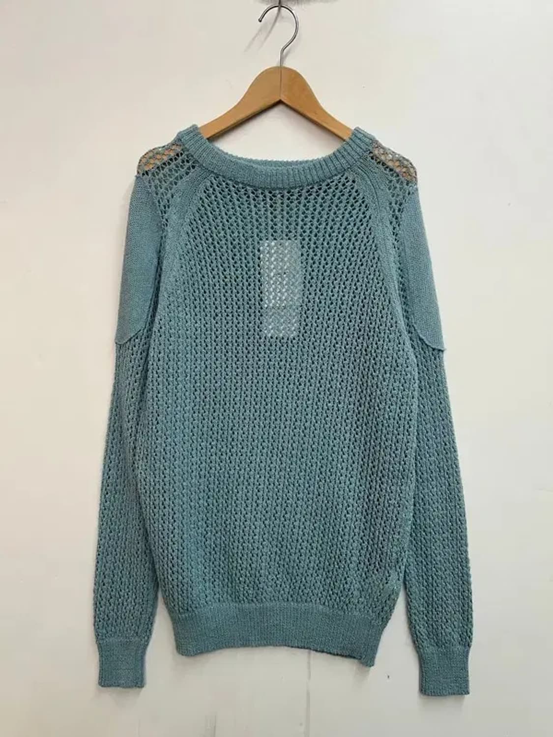 새상품 스몰 노앙 와플 니트 스웨터 라이트 블루 상품이미지2