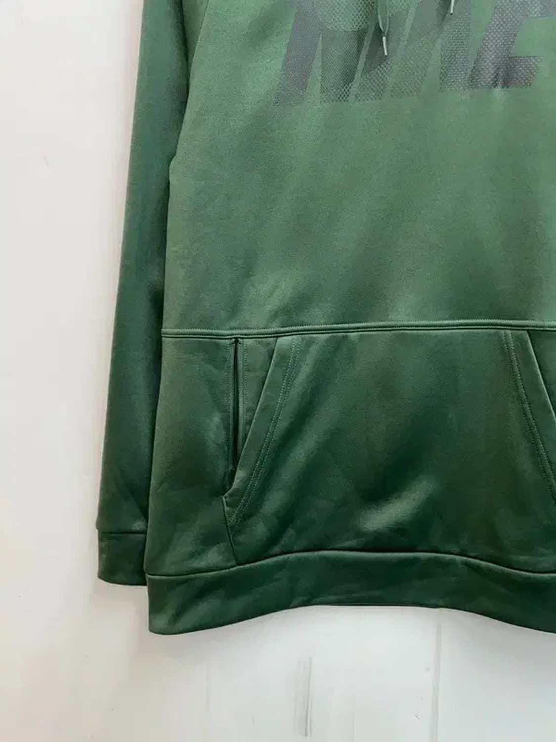 미디움 나이키 그린 플리스 트레이닝 풀오버 후디 그린 상품이미지3