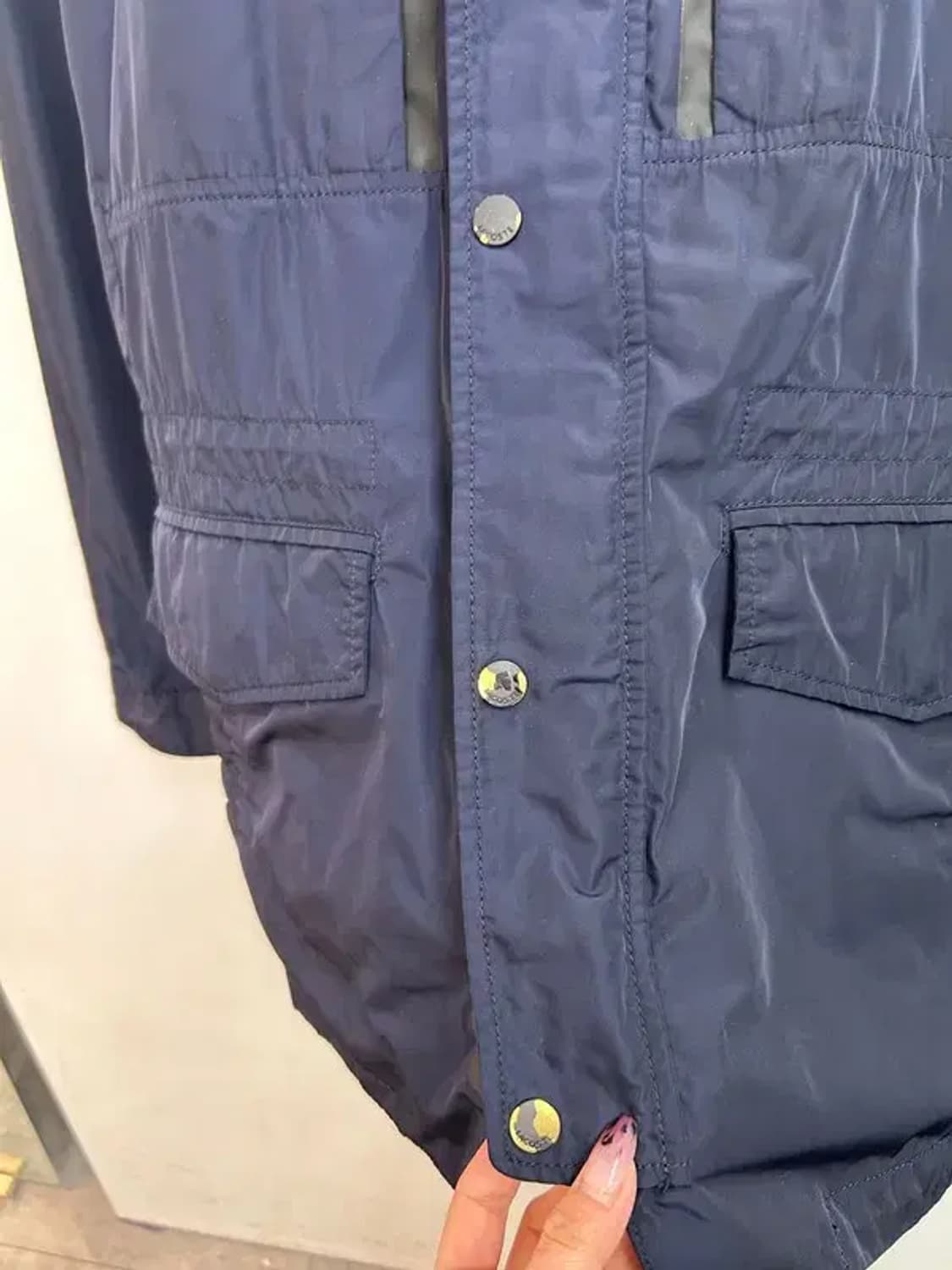 50 라코스테 남성 울트라 슬림핏 사파리 자켓 네이비 상품이미지5