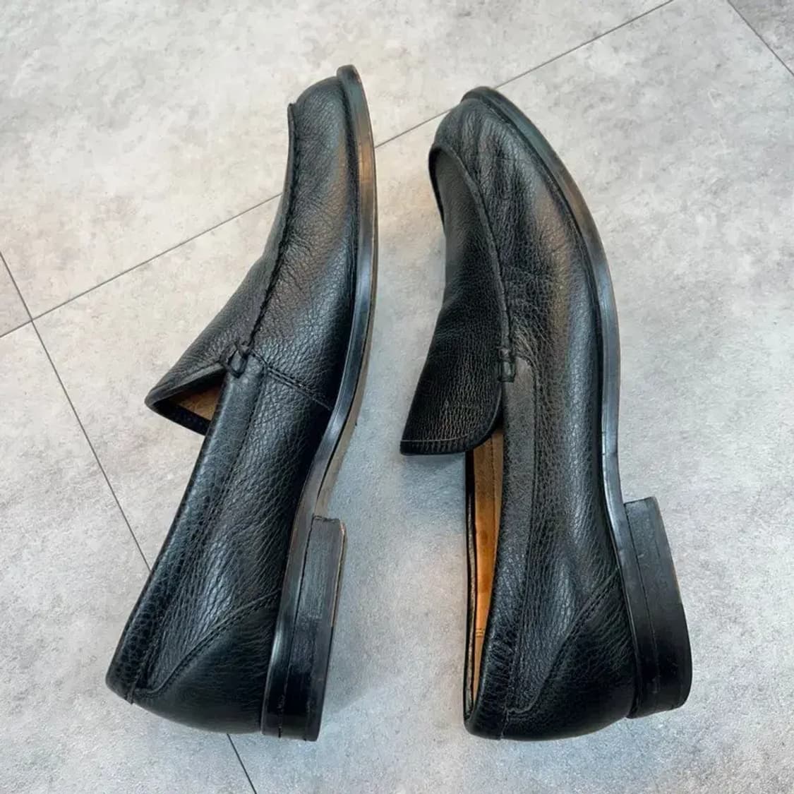 275 코치 토마스 페블 로퍼 남성 신발 블랙 상품이미지3