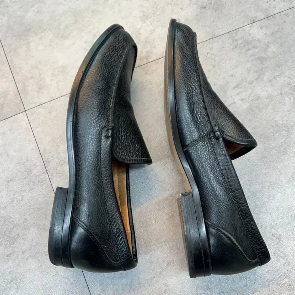 275 코치 토마스 페블 로퍼 남성 신발 블랙 상품이미지4