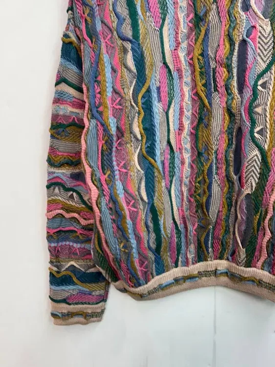 미디움 림노스 빈티지 케이블 니트 스웨터 상품이미지8