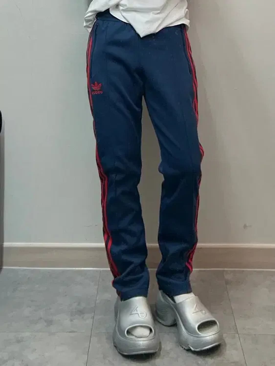 95 아디다스 유로파 트랙 팬츠 네이비 레드 상품이미지1