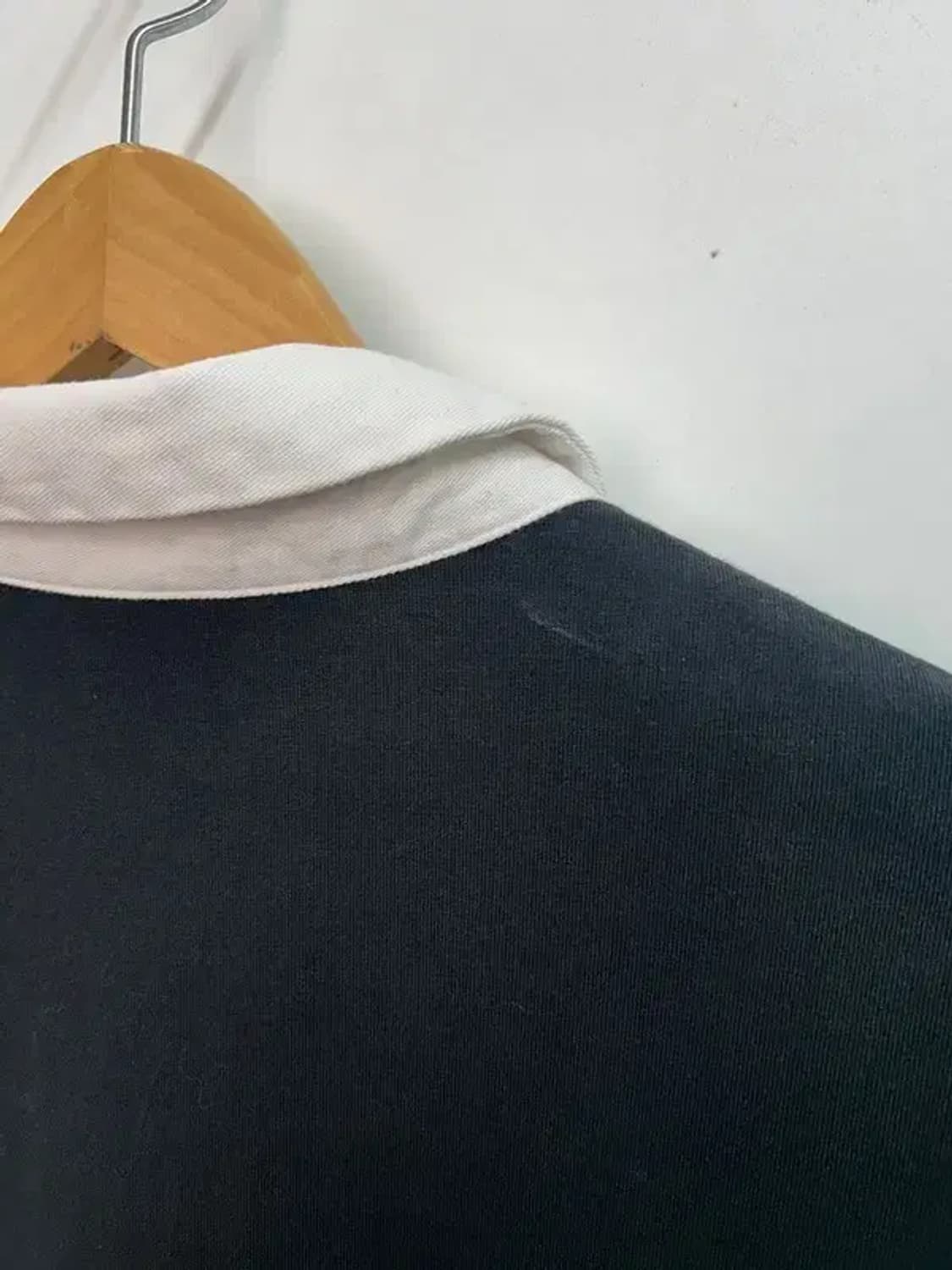 미디움 폴 스미스 해피 로고 코튼 폴로 셔츠 블랙 상품이미지10