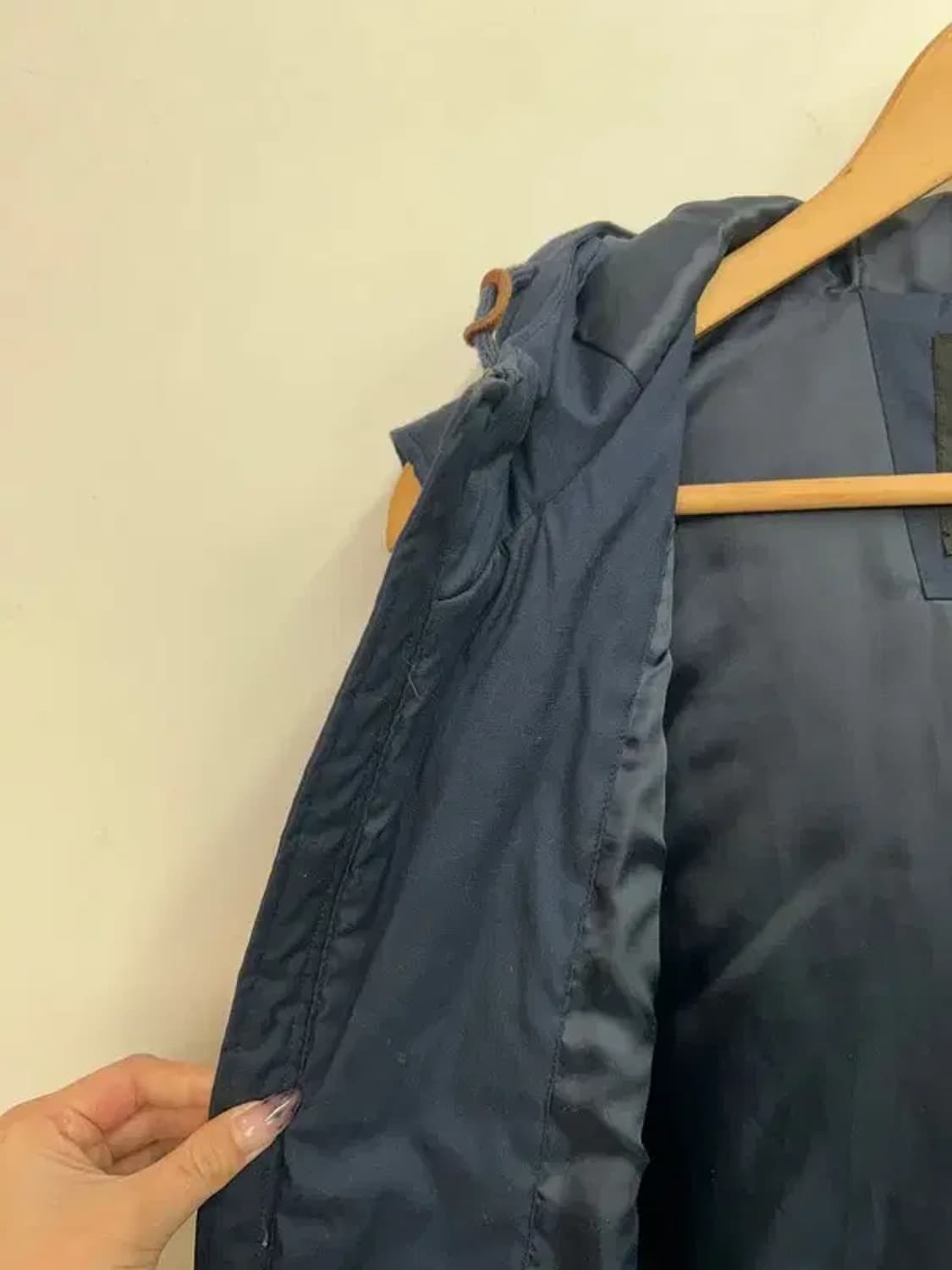 95 MLB 자수 로고 후드 패딩 조끼 네이비 상품이미지7