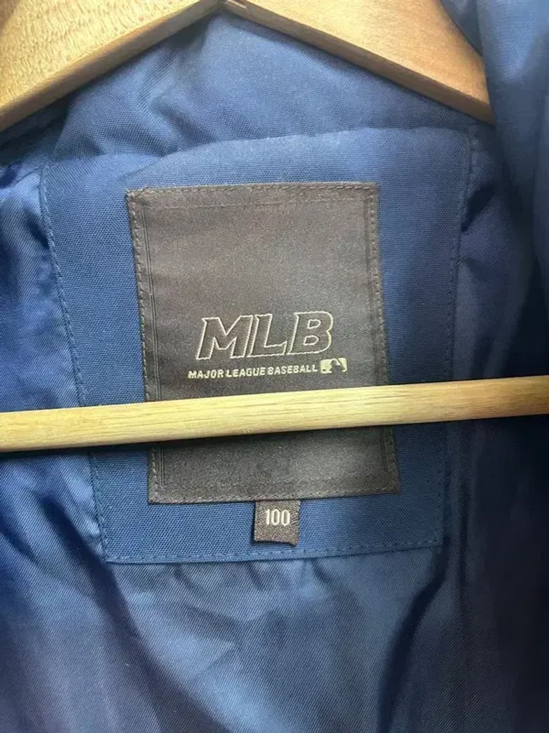 100 MLB 콜로라도로키스 패딩 자켓 네이비 상품이미지7