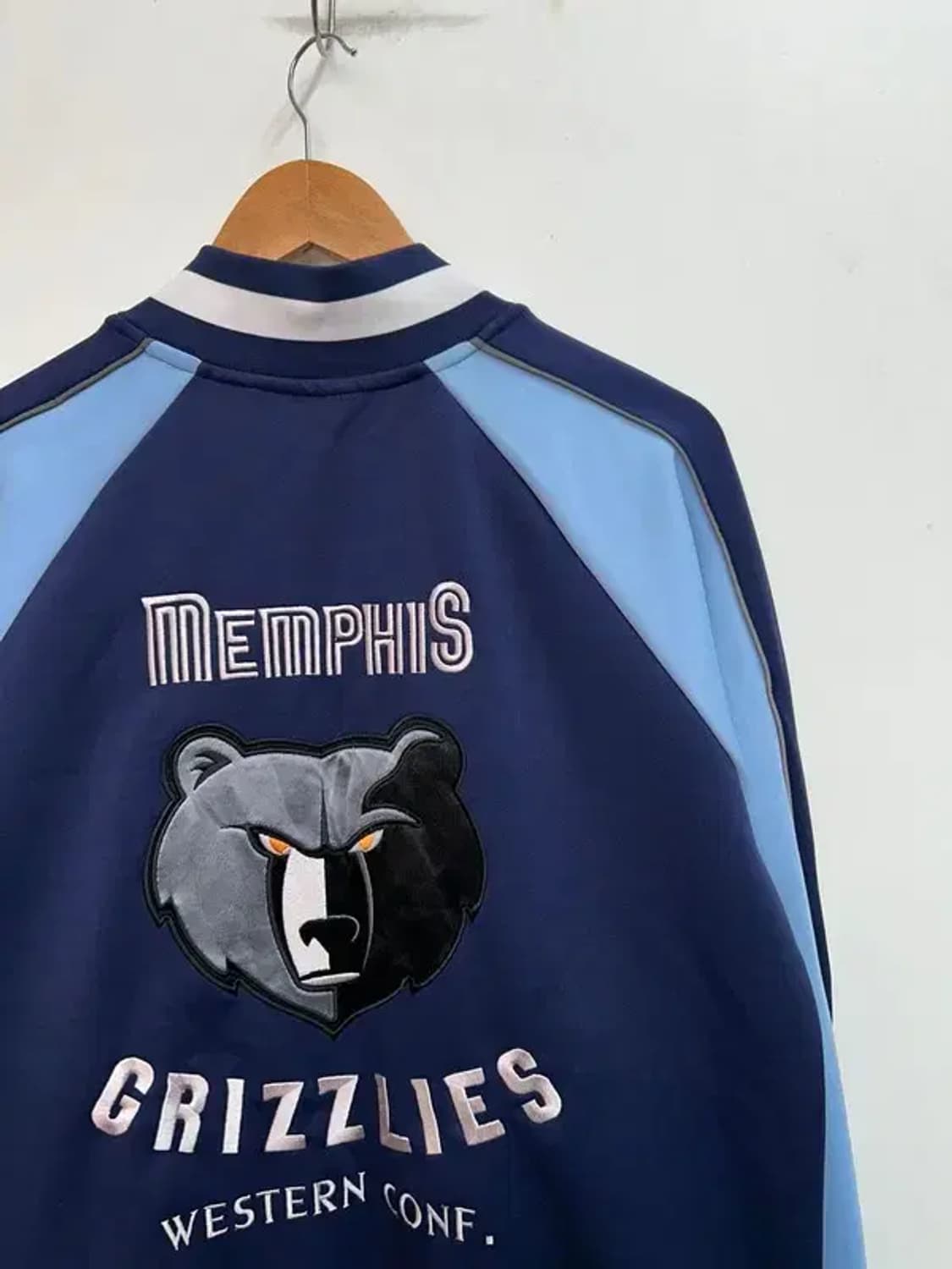 XL NBA 멤피스 그리즐리스 봄 져지 집업 네이비 상품이미지10