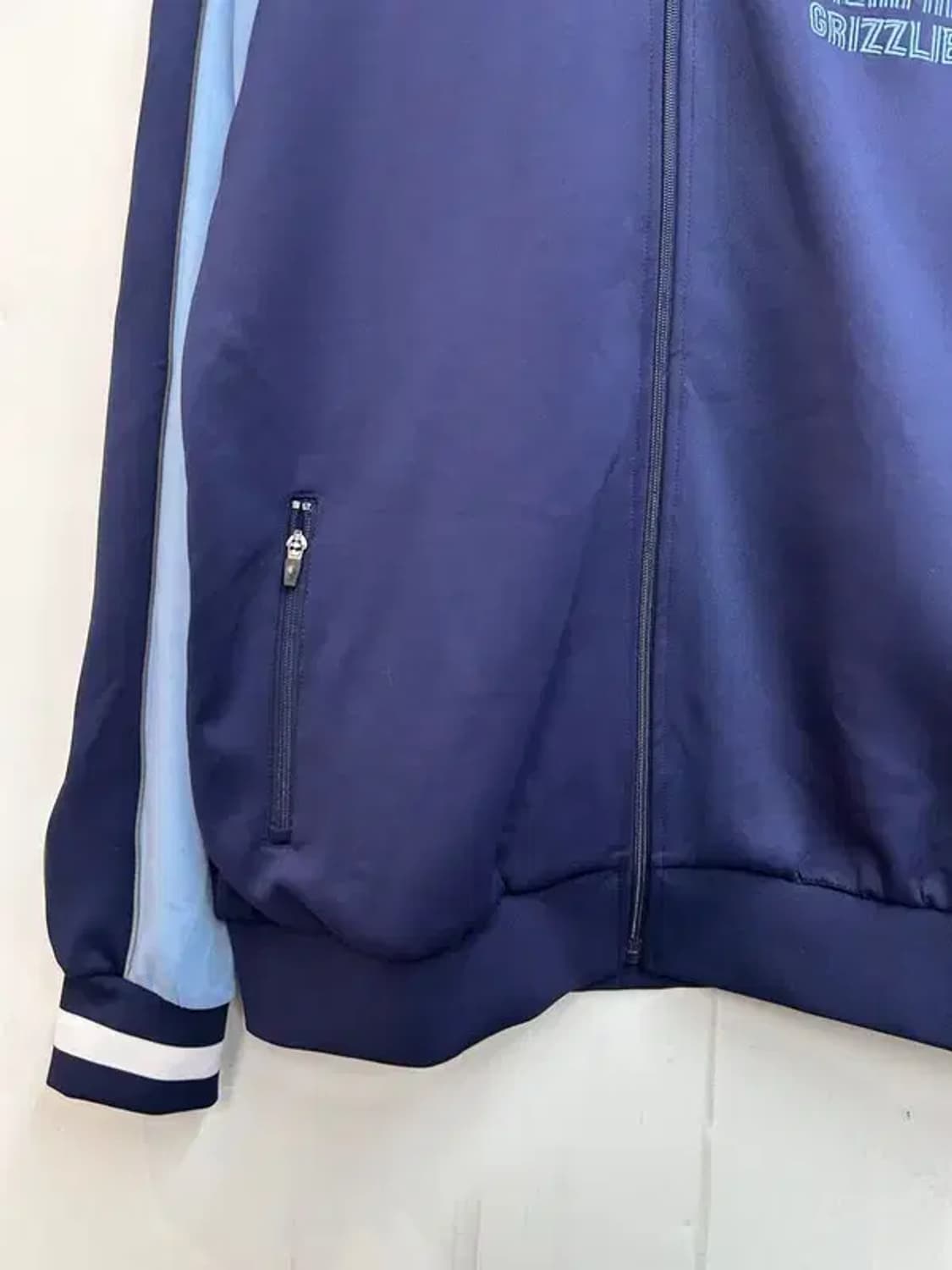 XL NBA 멤피스 그리즐리스 봄 져지 집업 네이비 상품이미지3