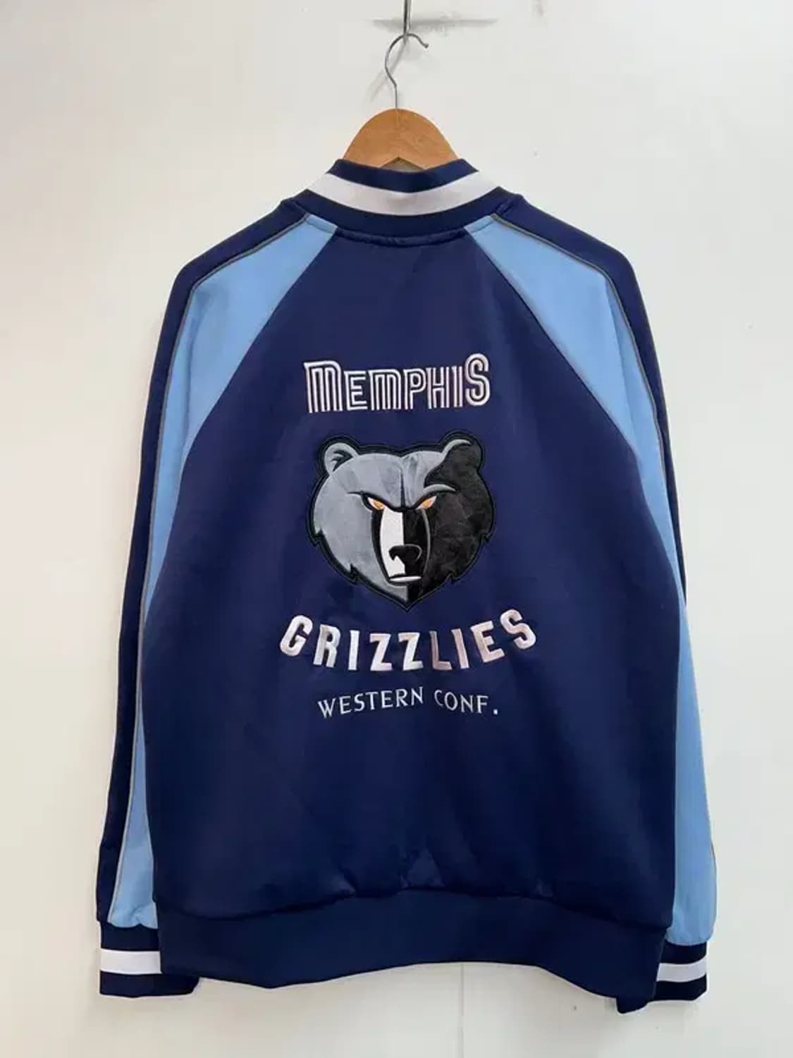 XL NBA 멤피스 그리즐리스 봄 져지 집업 네이비 상품이미지8