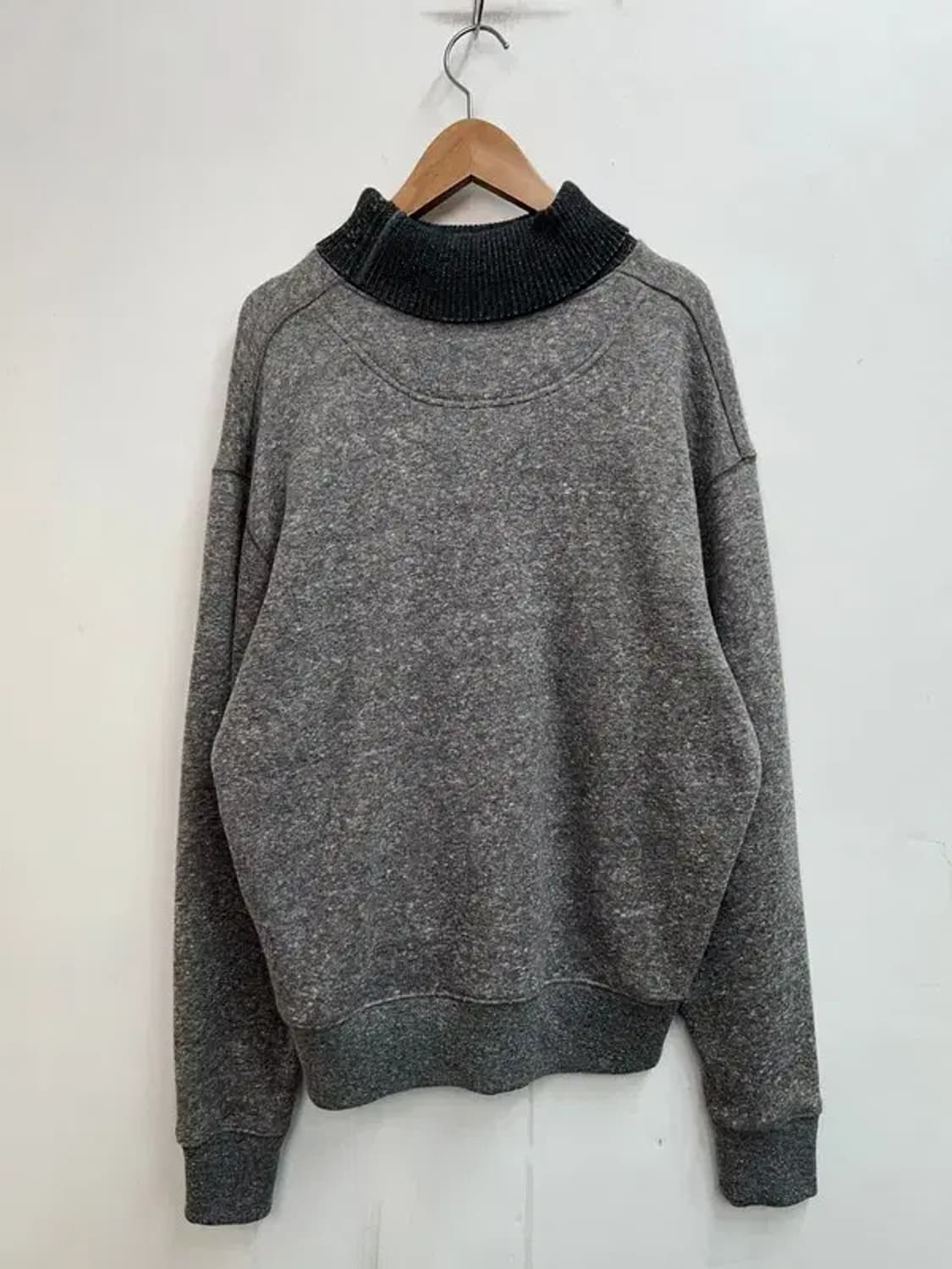 미디움 새상품 노앙 풀오버 스웨터 그레이 상품이미지7