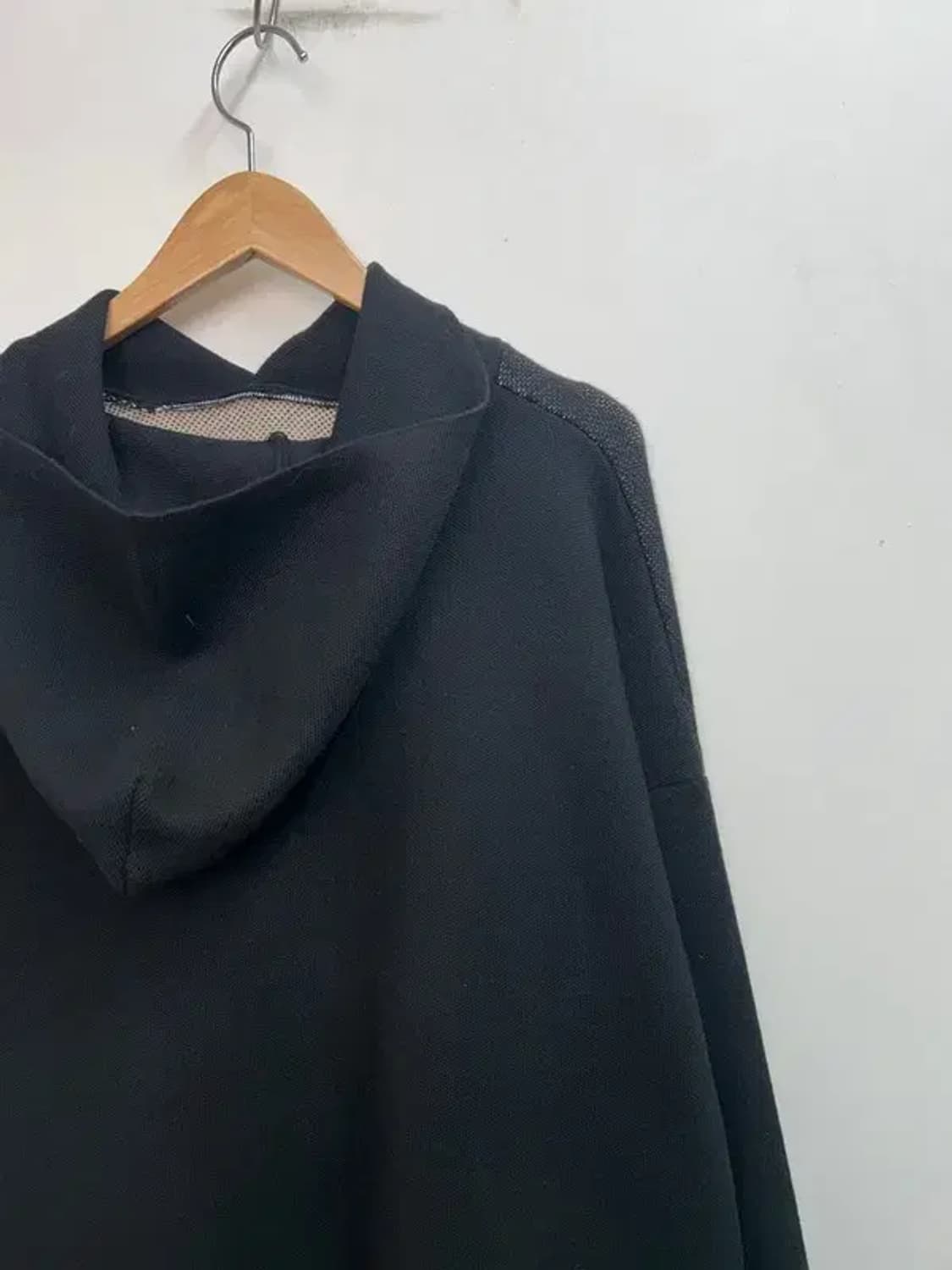 스몰 퍼스널 오운 매드캣 니트 자카드 후드티 블랙 상품이미지9