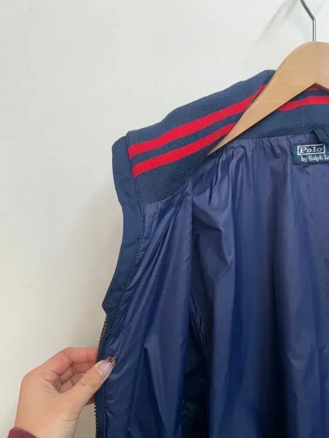 XXL 폴로 랄프 로렌 네이비 폴리쉘 포니 페리 봄 자켓 상품이미지6