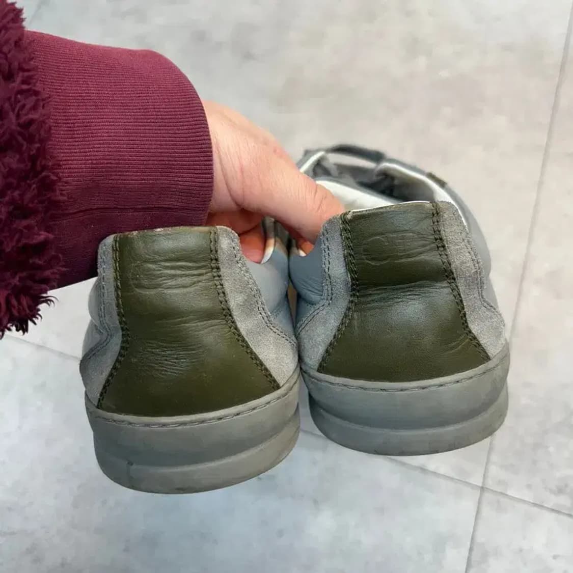 41 디올옴므 실버 남자 스니커즈 상품이미지10