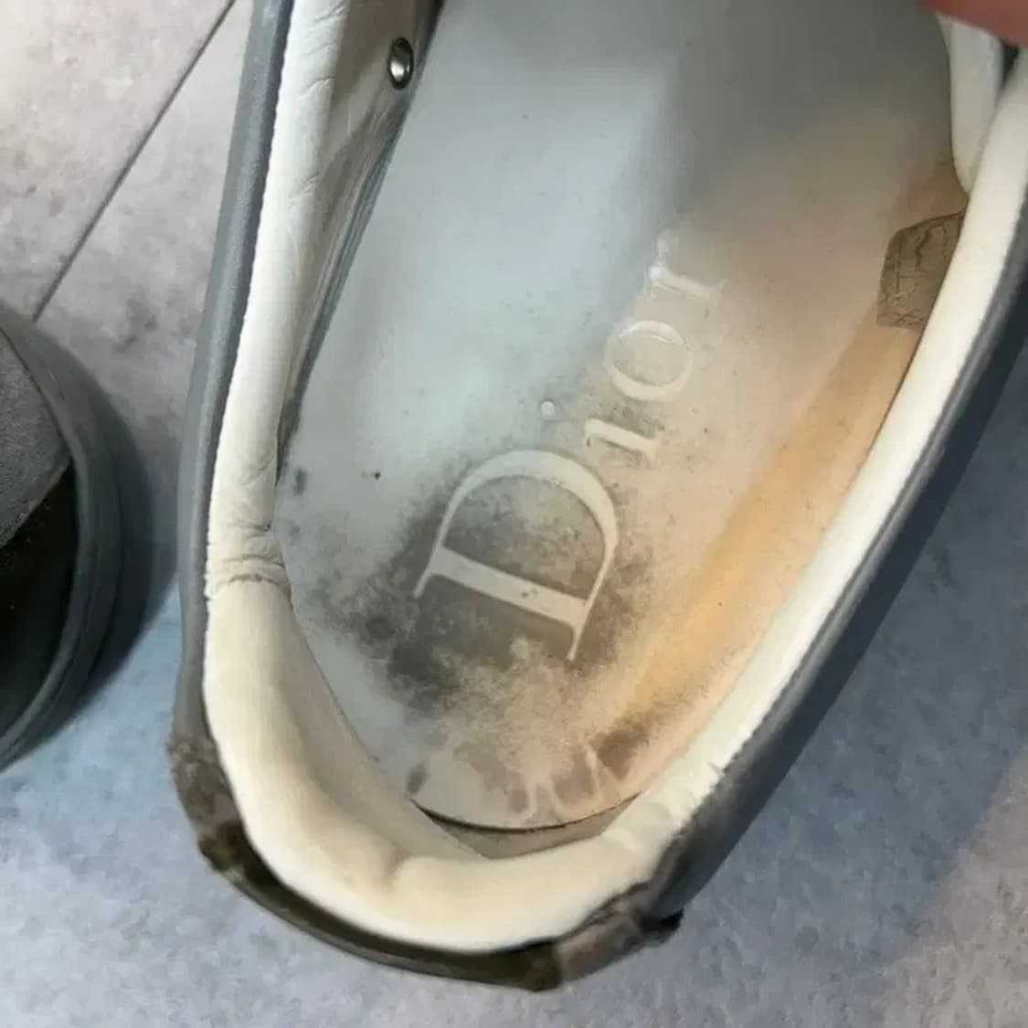 41 디올옴므 실버 남자 스니커즈 상품이미지6