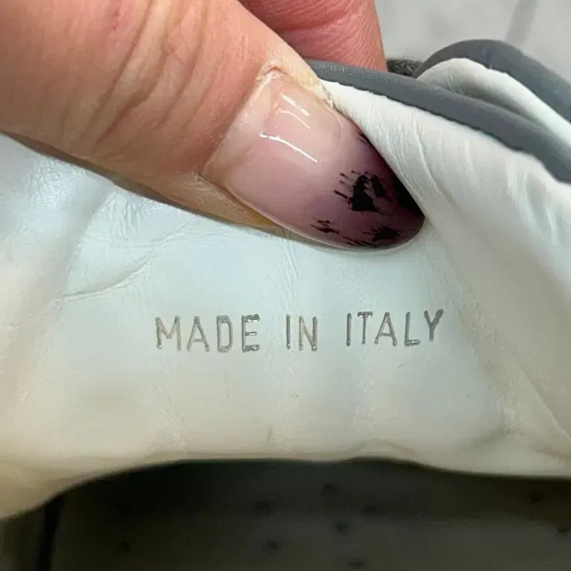 41 디올옴므 실버 남자 스니커즈 상품이미지7