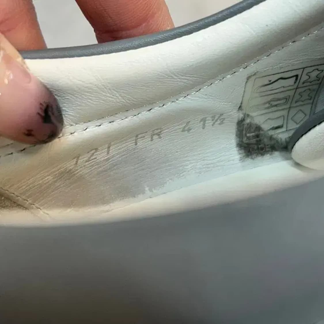 41 디올옴므 실버 남자 스니커즈 상품이미지8