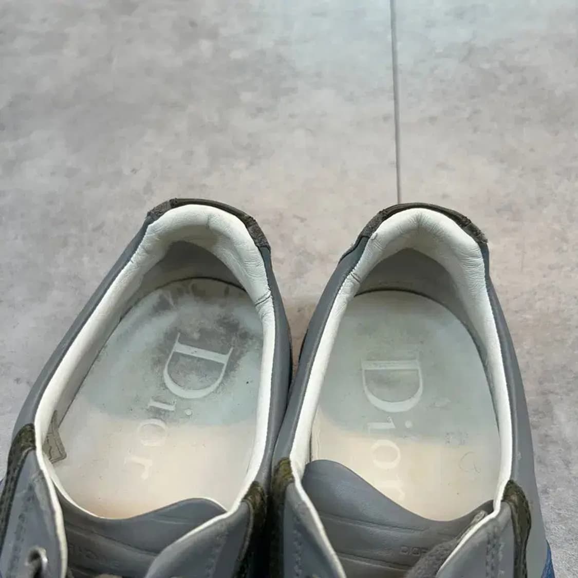 41 디올옴므 실버 남자 스니커즈 상품이미지9
