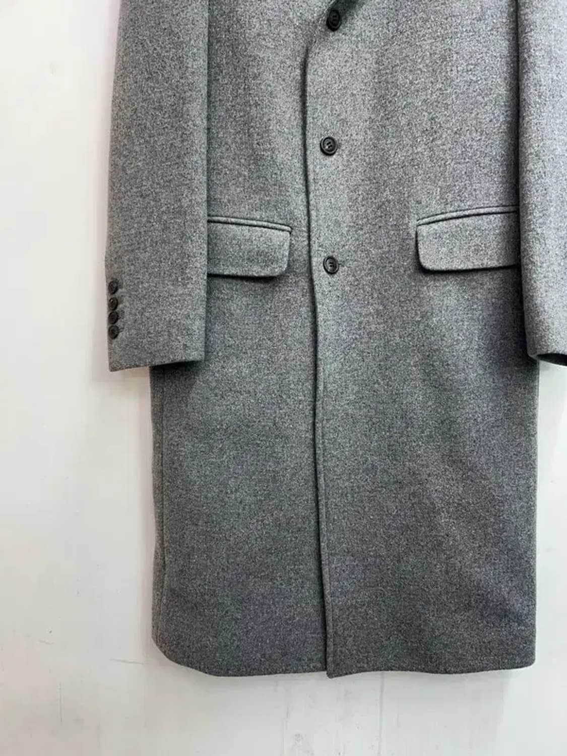 스몰 새상품 노앙 유니섹스 메리노 울 코트 그레이 상품이미지3