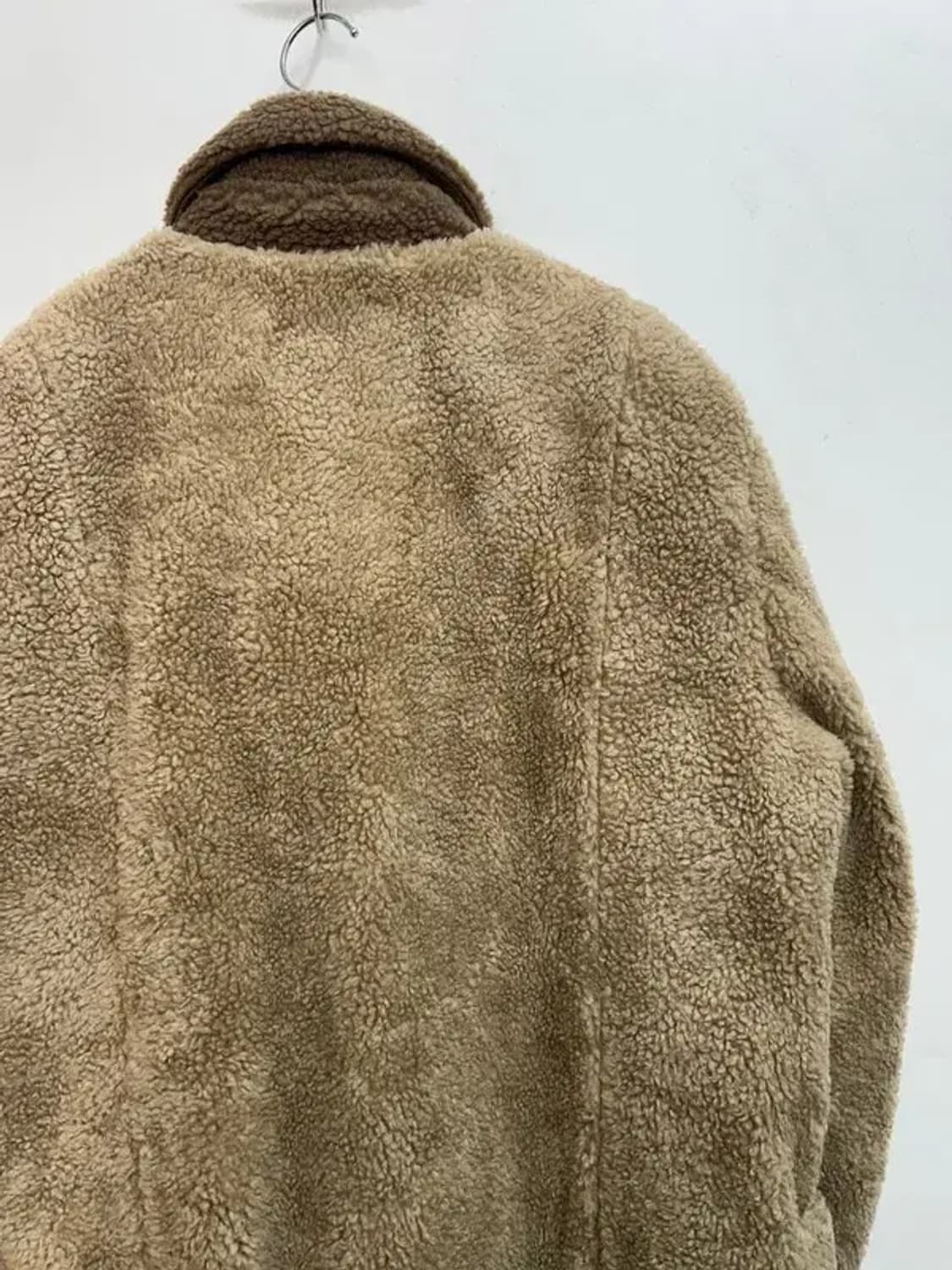 프리 새상품 노앙 오버사이즈 포켓 플리스 코트 카키 상품이미지9