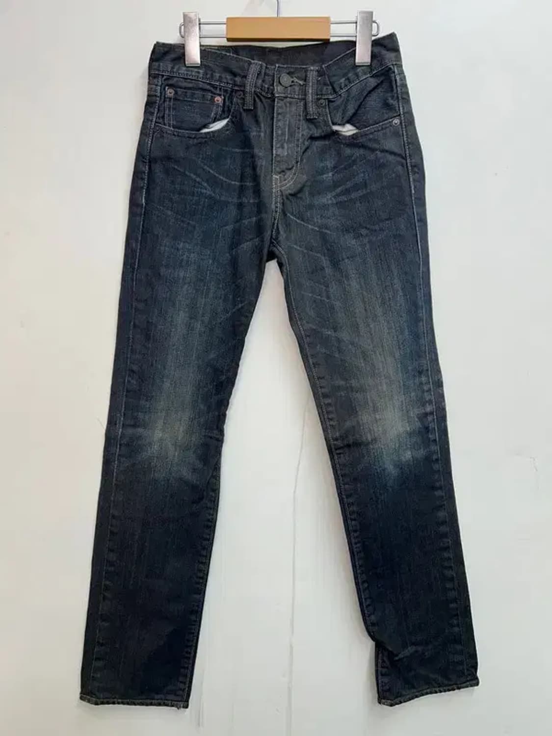 28 리바이스 511 블랙진 워싱 데님 팬츠 상품이미지2