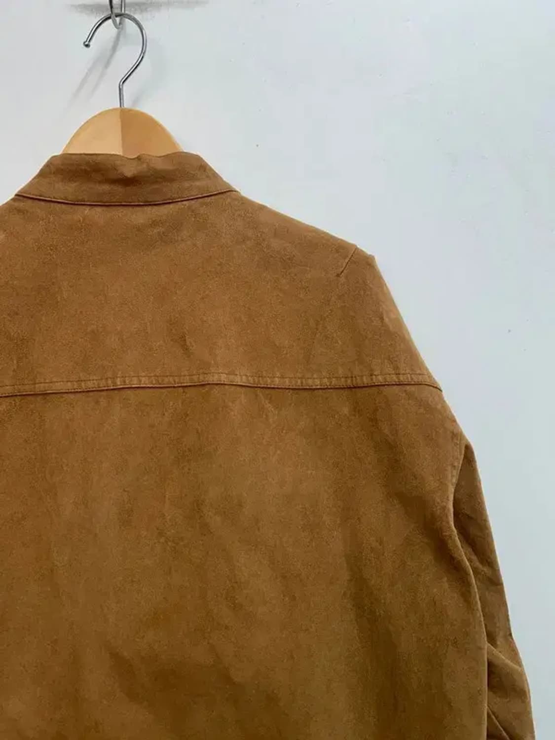 라지 라퍼지스토어 브라운 스웨이드 해링턴 바이커 자켓 상품이미지10