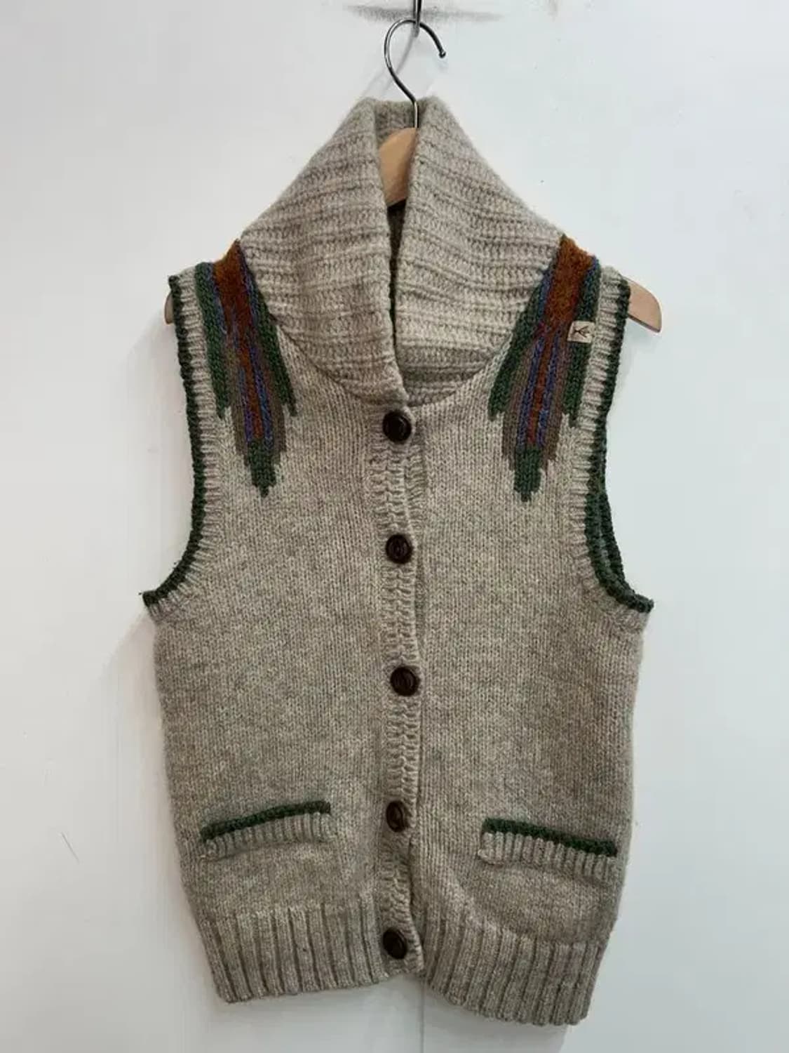 스몰 Thursday Island 써스데이아일랜드 여성 니트 조끼 가디건 상품이미지2