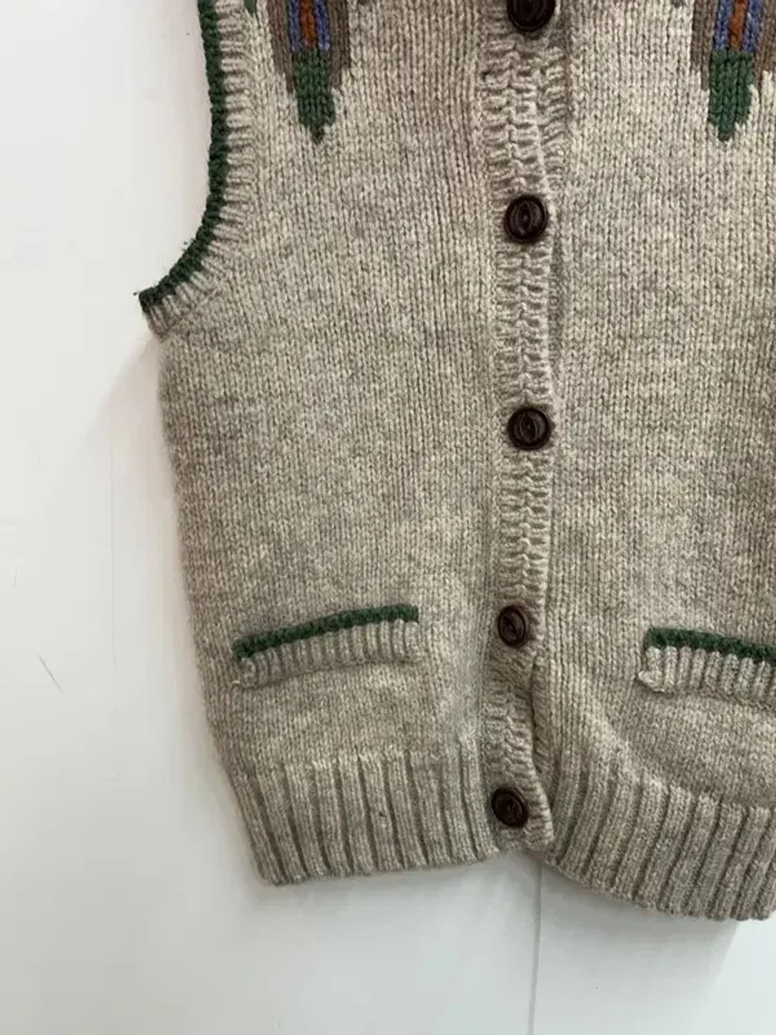 스몰 Thursday Island 써스데이아일랜드 여성 니트 조끼 가디건 상품이미지3