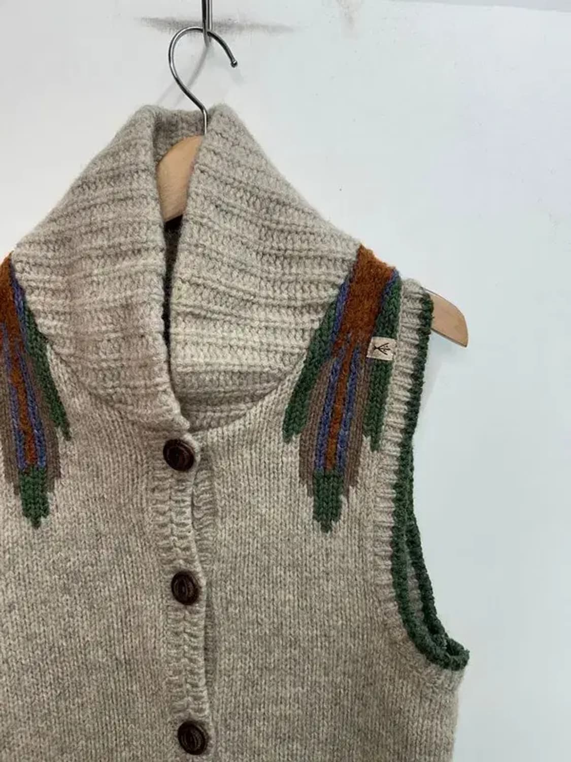 스몰 Thursday Island 써스데이아일랜드 여성 니트 조끼 가디건 상품이미지4