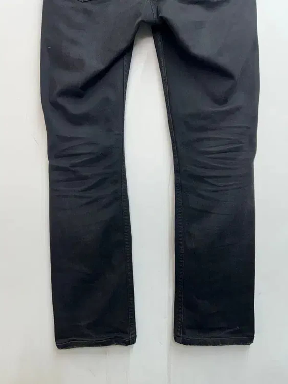 미디움 쟈딕앤볼테르 스트라스 흑청 슬림핏 데님 팬츠 상품이미지9