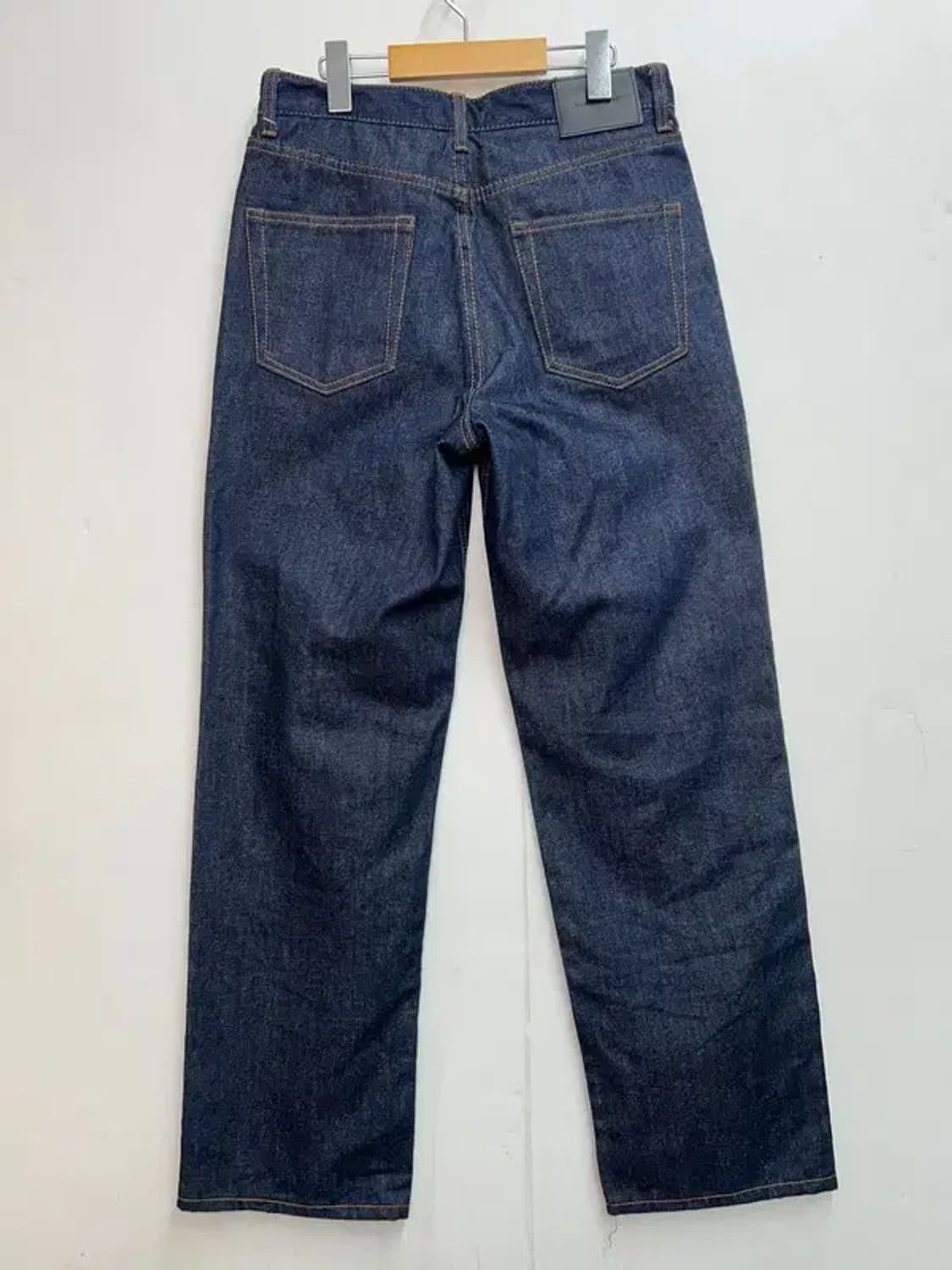 30 86로드 세미 와이드 생지 데님 팬츠 상품이미지7