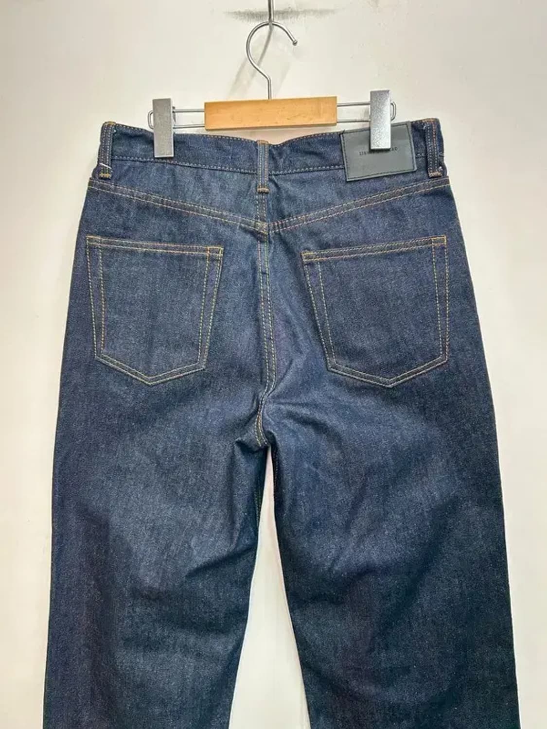 30 86로드 세미 와이드 생지 데님 팬츠 상품이미지9