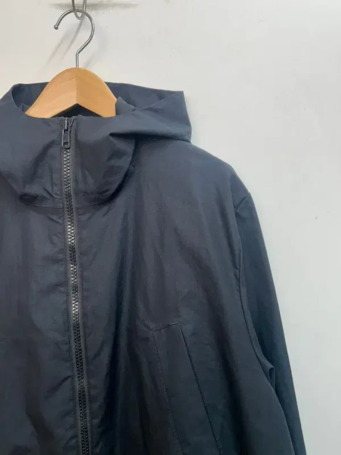 미디움 Y-3 나일론 롱 재킷 블랙 상품이미지4