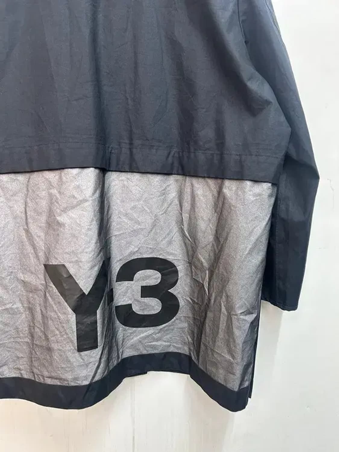 미디움 Y-3 나일론 롱 재킷 블랙 상품이미지9