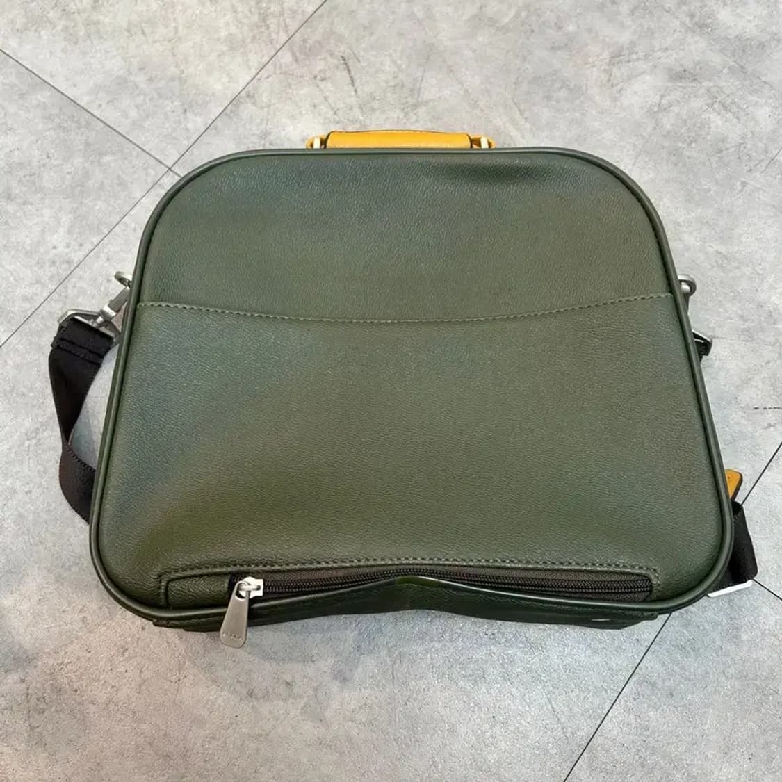 OS 브레라 패치워크 디자인 크로스백 카키 상품이미지7