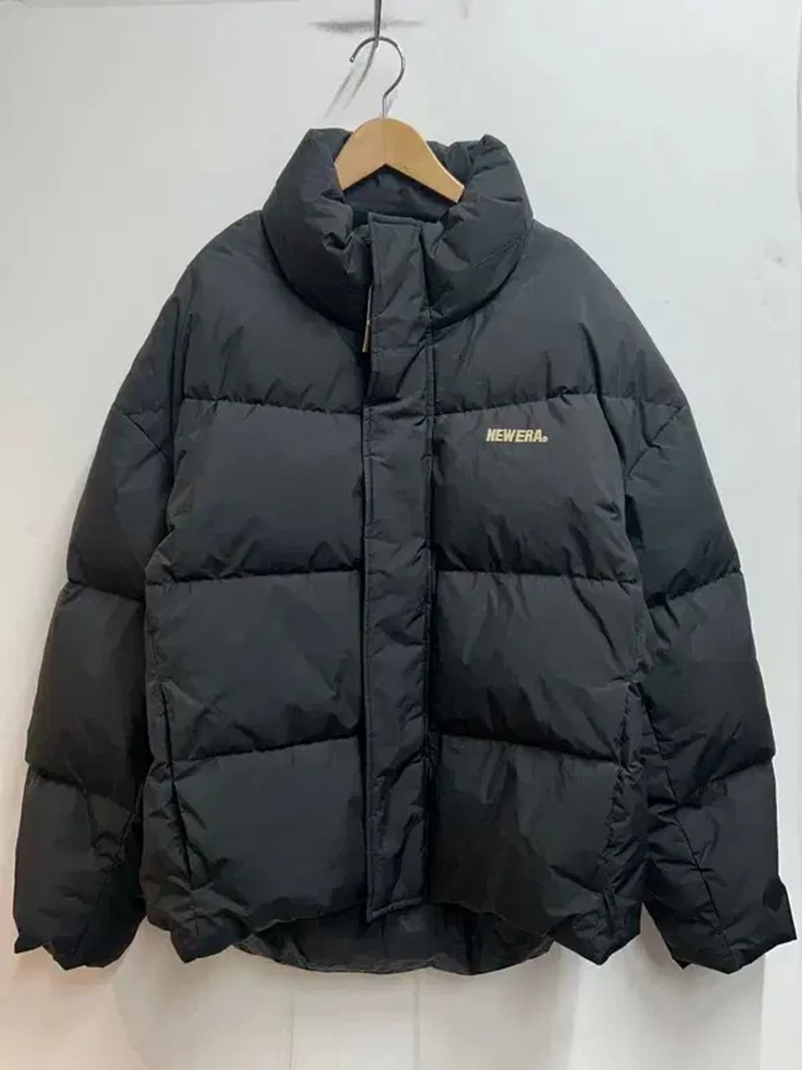 110 2XL 빅사이즈 뉴에라 블랙 구스 다운 패딩 상품이미지2