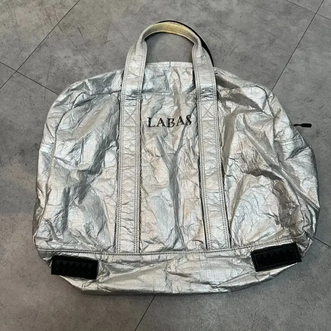 OS LABAS 실버 토트백 상품이미지2