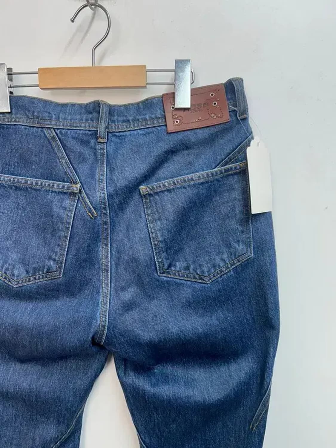 28 새상품 앤더슨벨 트리포 코팅 플레어 진 데님 팬츠 상품이미지9