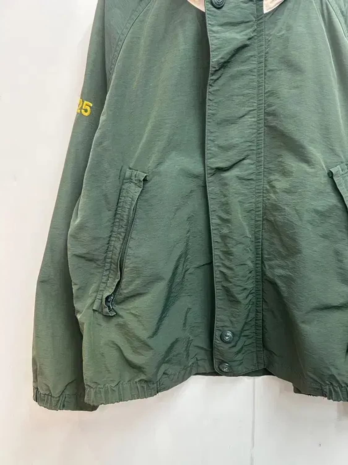 95 노티카 90s 올드스쿨 그린 바람막이 봄버 재킷 상품이미지3