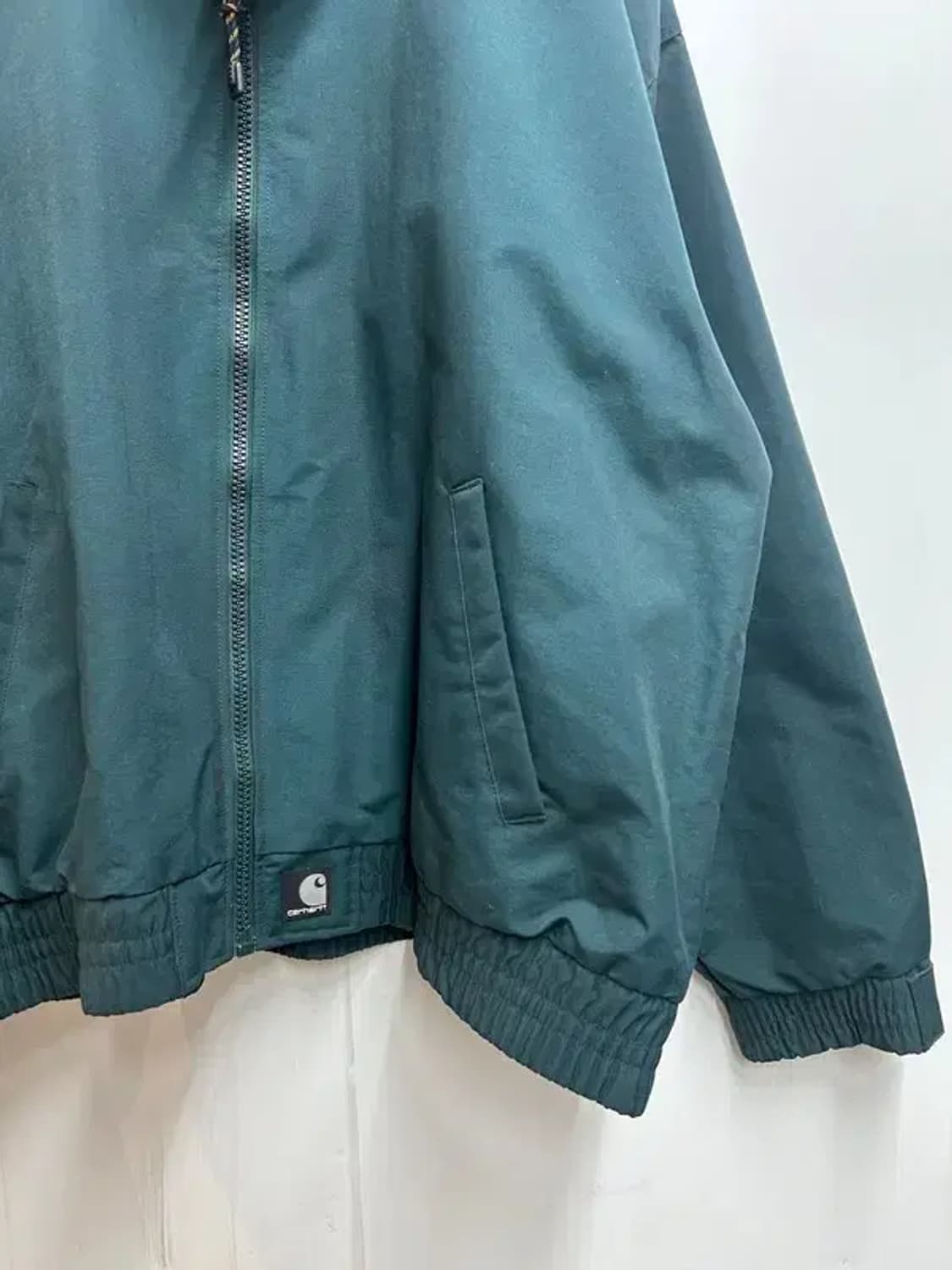 2XL 칼하트 빅사이즈 봄 레귤러 핏 나일론 자켓 다크 그린 상품이미지3