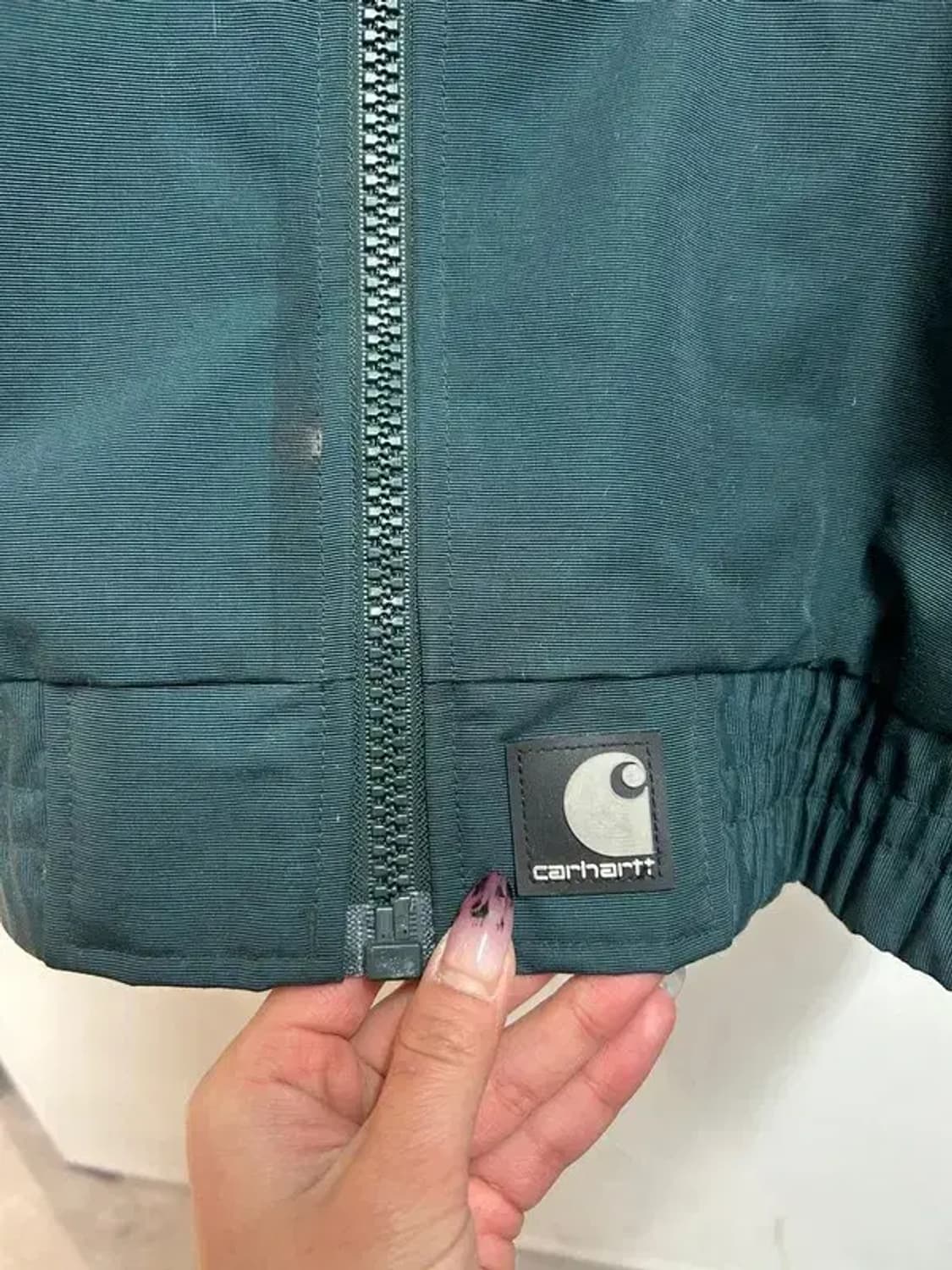 2XL 칼하트 빅사이즈 봄 레귤러 핏 나일론 자켓 다크 그린 상품이미지5