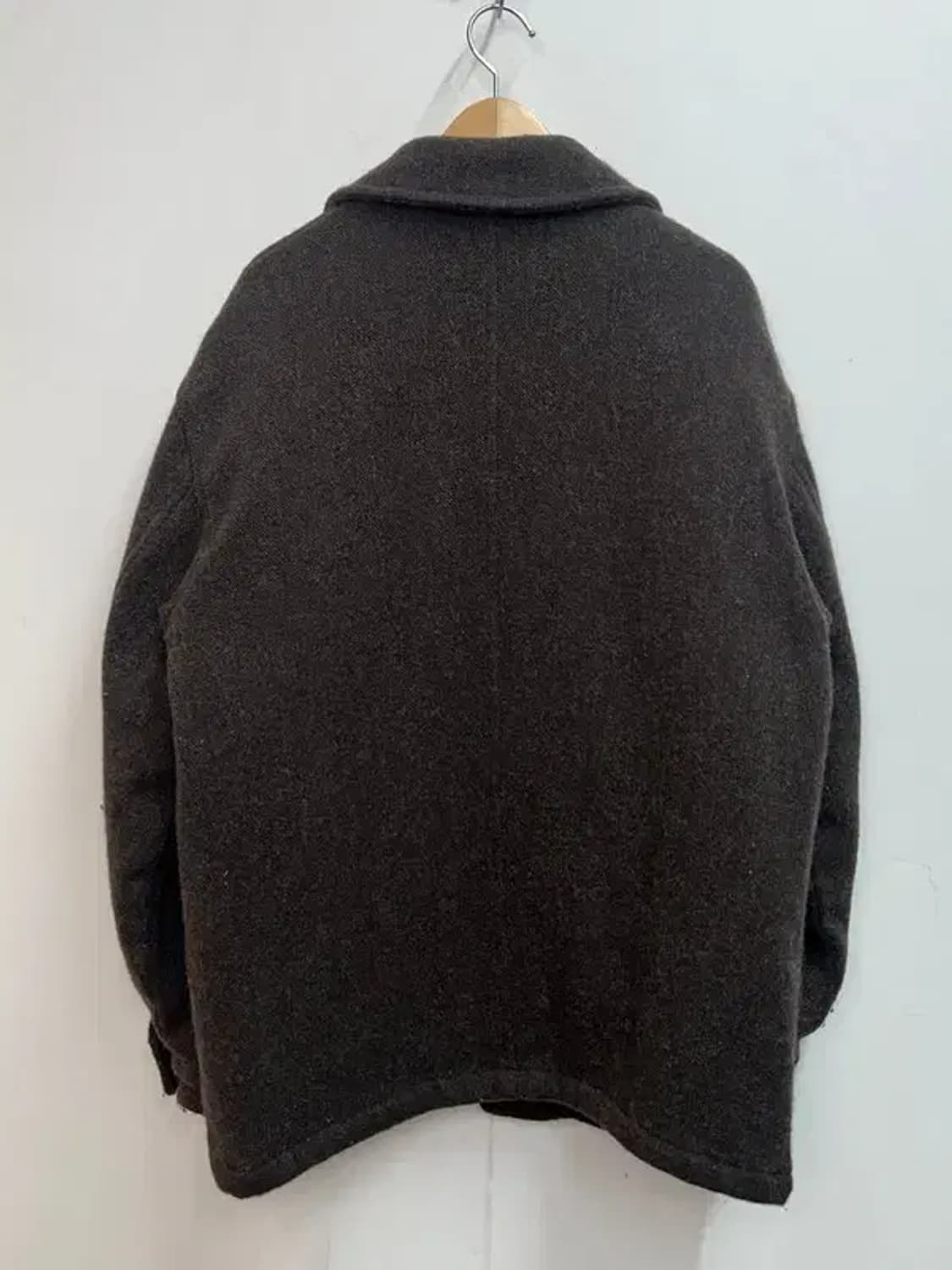 105 빈티지 옴파로스 울 혼방 기모 자켓 브라운 상품이미지8