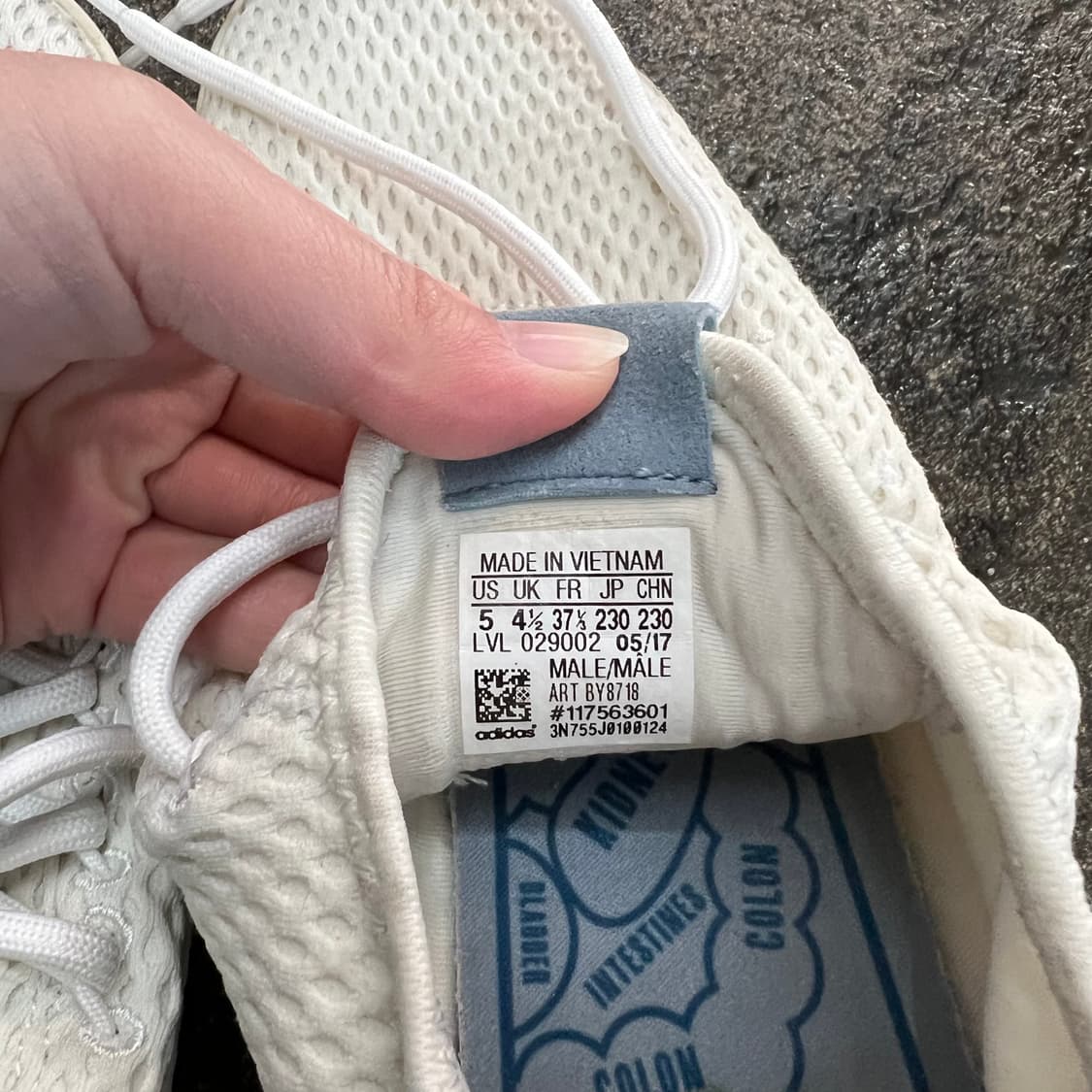 [중고] 230 아디다스 X 퍼렐윌리암스 테니스 Hu 상품이미지4