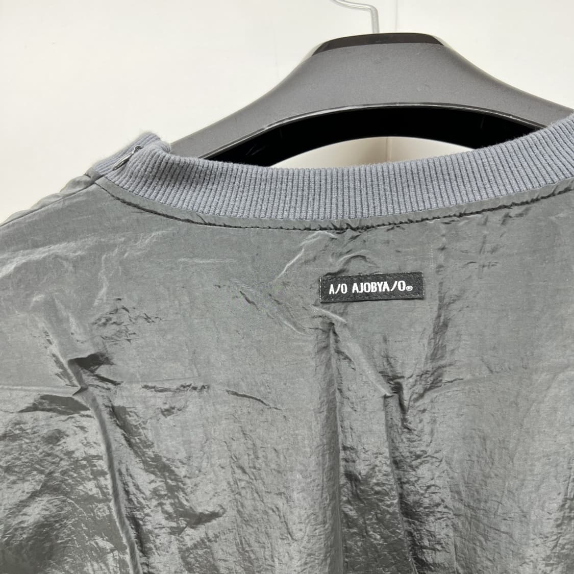 [중고] [L] 아조바이아조 나일론 봄버 고프코어룩 블 상품이미지5